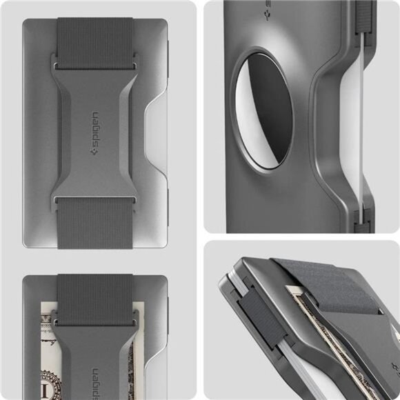For Airtag Wallet Case Leather Carbon Fibre Card Holder  Wallet Compatible with Airtag Wallet CardHolder Case Cover RFID Blocking Wallet